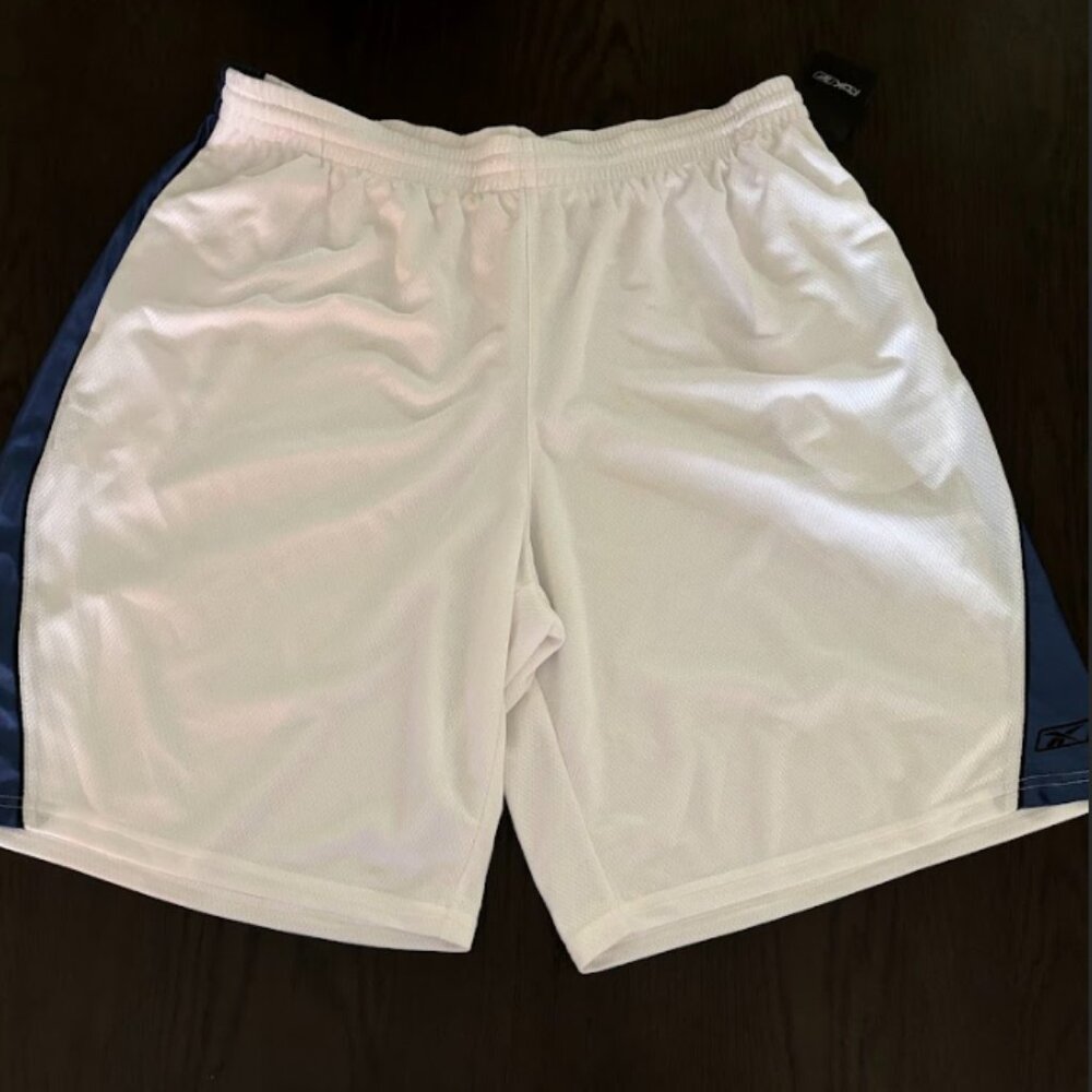 Reebook White Breathable Shorts